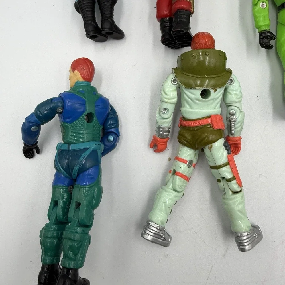 Vintage G.I. Joe Star‎ Brigade Lot PREDACON Cobra Commander Payload Black Star